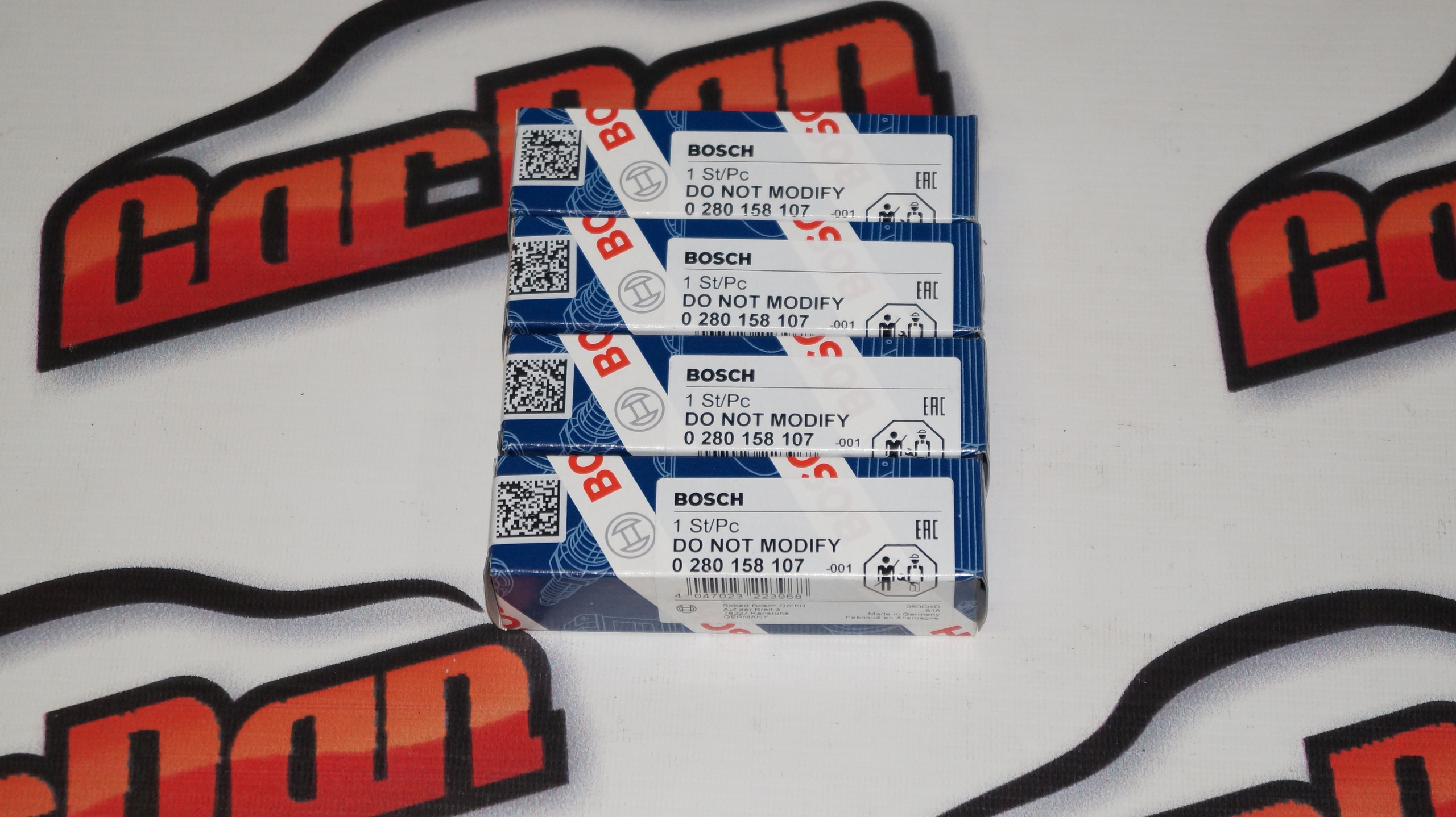 Форсунки топливные Bosch "0 280 158 107" форсунки бош 107