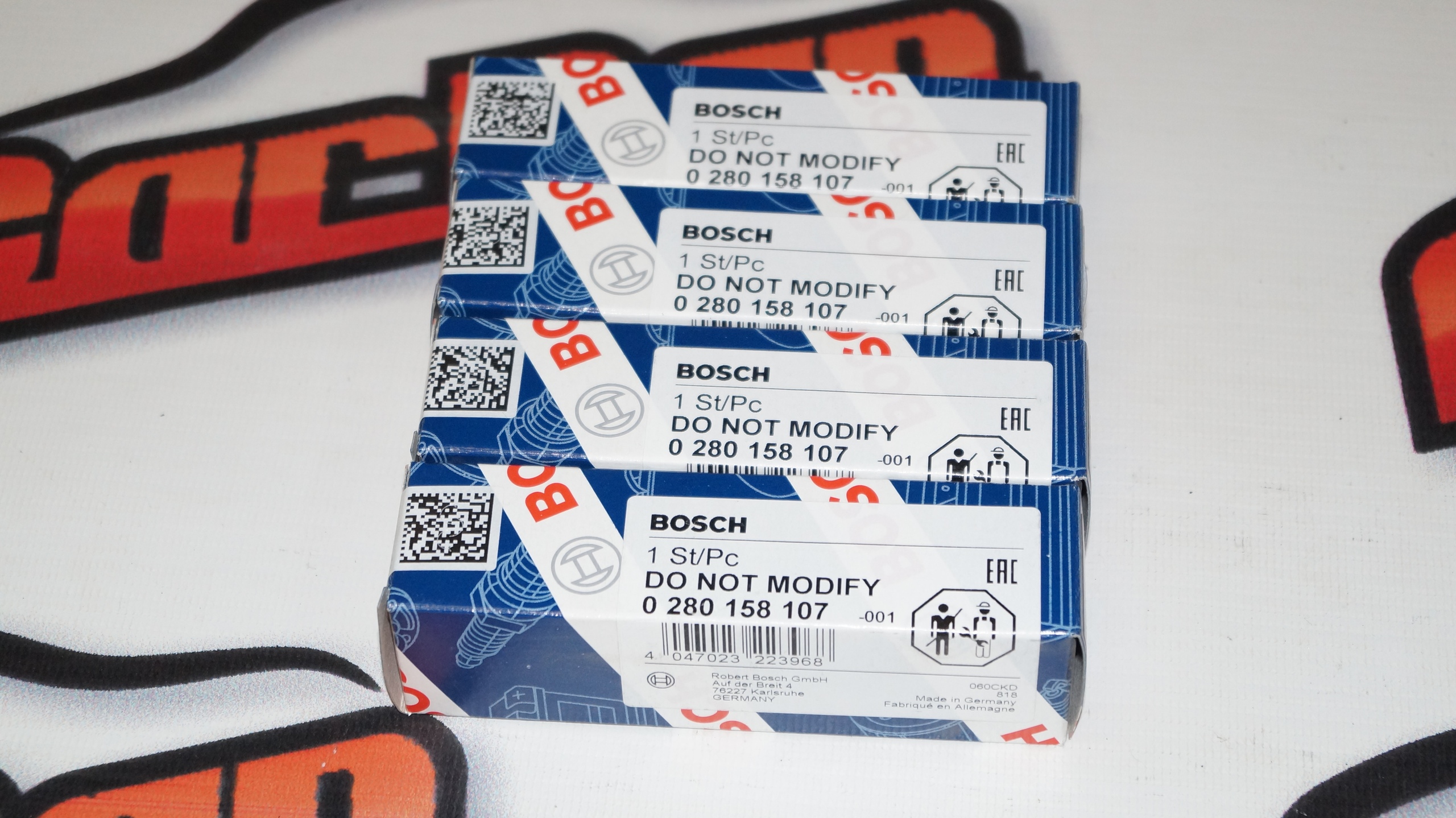 Форсунки топливные Bosch "0 280 158 107" Форсунки топливные Bosch "0 280 158 107"